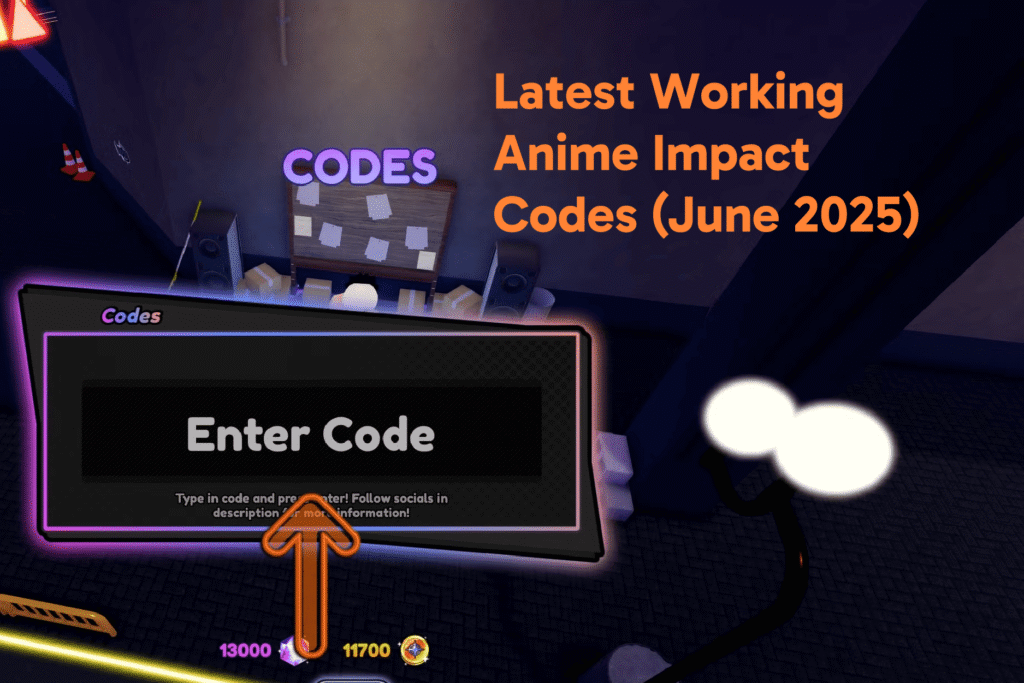 Anime impact codes